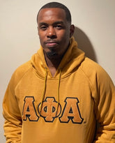 Alpha Old Gold Premium Hoodie